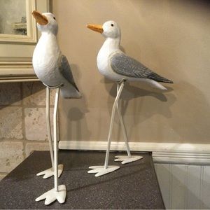Pair of Seagulls home decor
